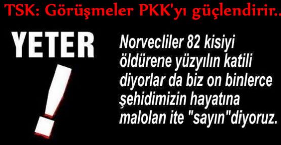 TSK'dan Çarpıcı Analiz