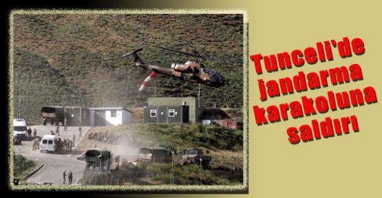 Tunceli'de Karakoluna Saldırı