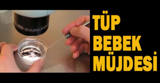 ''tüp bebek'' müjdesi