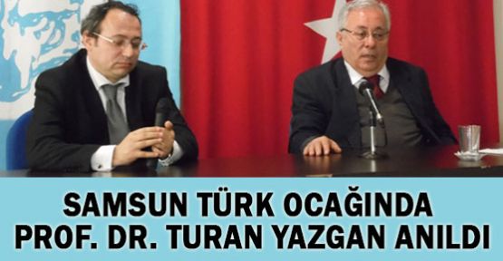 Turan Yazgan Anıldı