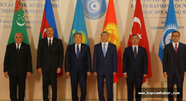 Türk Konseyi Lider Zirvesi Astana'da yapıldı