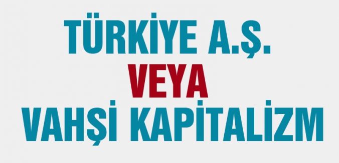 TÜRKİYE A.Ş. VEYA VAHŞİ KAPİTALİZM