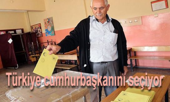 Türkiye cumhurbaşkanını seçiyor...