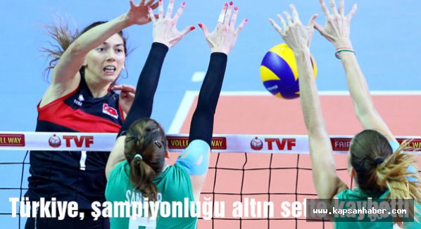 Türkiye, şampiyonluğu altın sette kaybetti