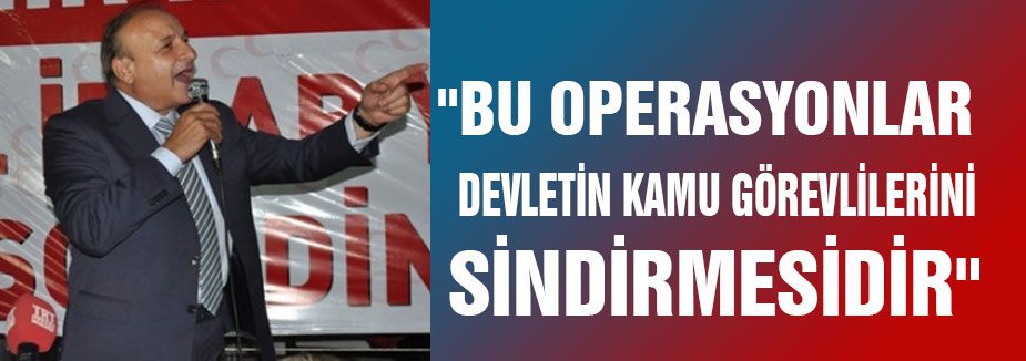 'TÜRKİYE’Yİ RÜŞVET VE YOLSUZLUK ÇETESİ YÖNETİYOR'