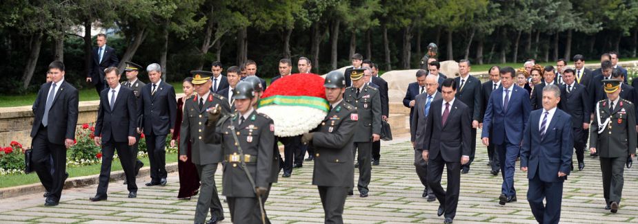 Türkmenistan Devlet Başkanı Ankara'da