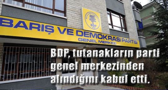 Tutanaklar BDP'den Sızdı İtirafı