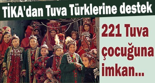 Tuva Türklerine destek