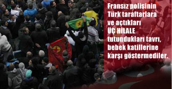 Üç hilal'e çirkin saldırı