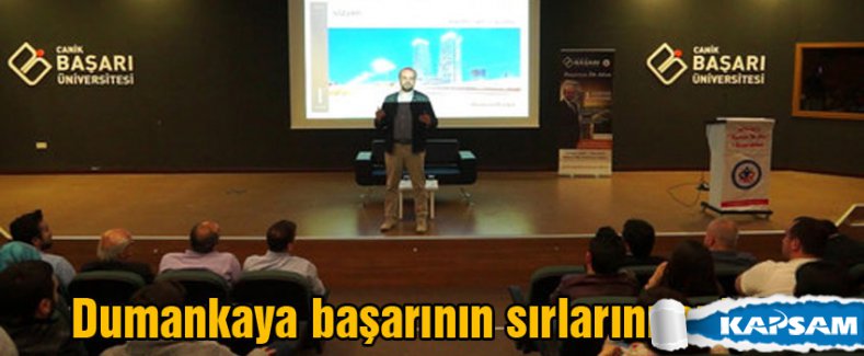 Uğur Dumankaya'dan başarılı olmanın sırları