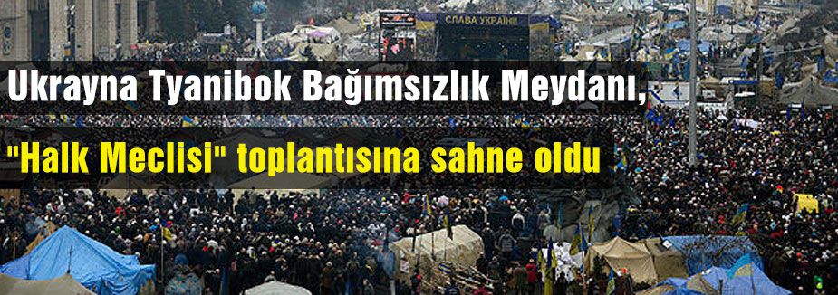 Ukrayna Meydana Döküldü...