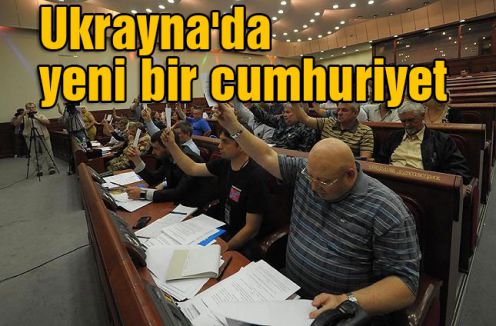 Ukrayna'da yeni bir cumhuriyet
