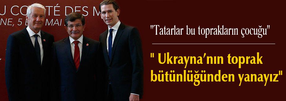 “ Ukrayna’nın toprak bütünlüğünden yanayız“