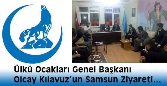 Ülkü Ocakları Genel Başkanının Samsun Ziyareti...