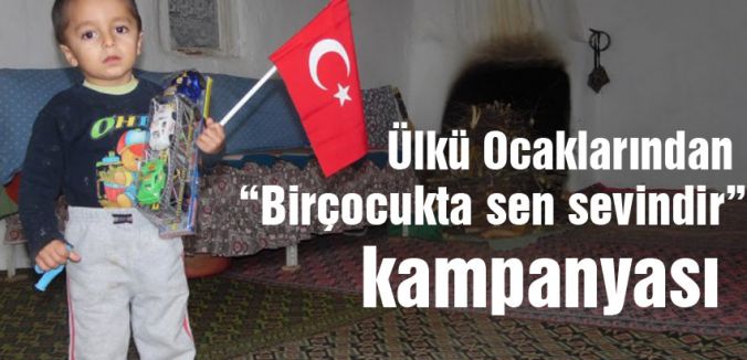 Ülkü Ocaklarından ‘Bir çocuk da sen sevindir’ Etkinliği