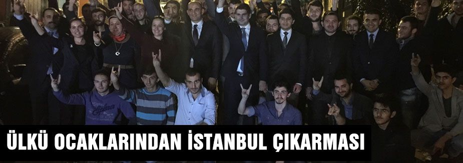 Ülkü Ocaklarından İstanbul Çıkarması