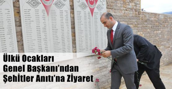 Ülkü Ocalarından Şehitler Anıtına Ziyaret