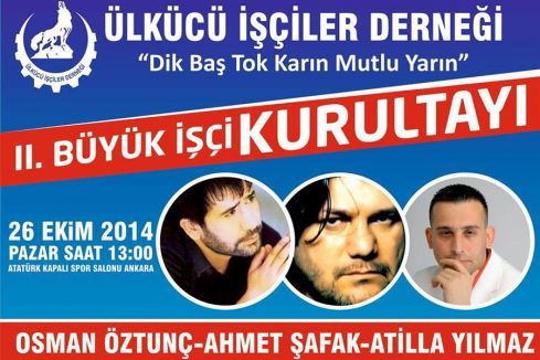 Ülkücü İşçiler Ankara'da Toplanıyor
