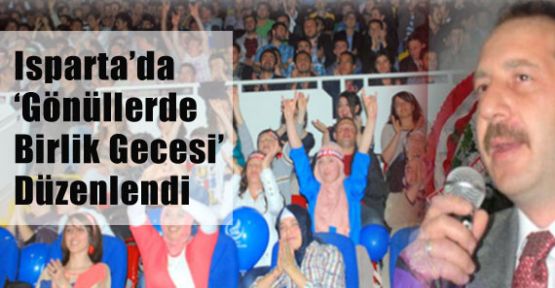 Ülkücülerden ‘Gönüllerde Birlik Gecesi’