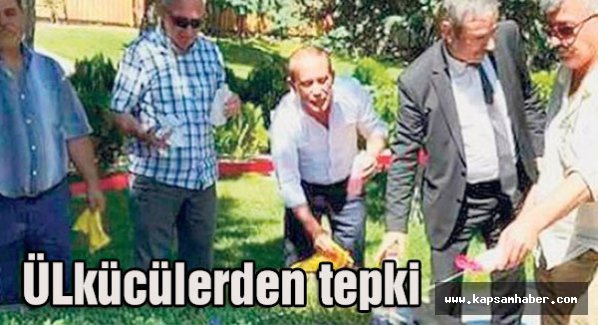 Ülkücülerden 'zemzem'li tepki