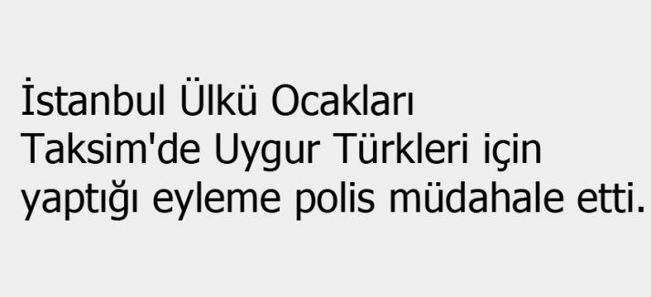 ülkücülere polis müdahalesi...