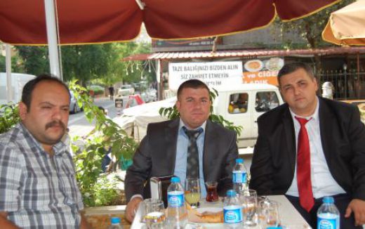 Ülkücülerin asgari ücret eylemi havadan kamerayla kayda alındı