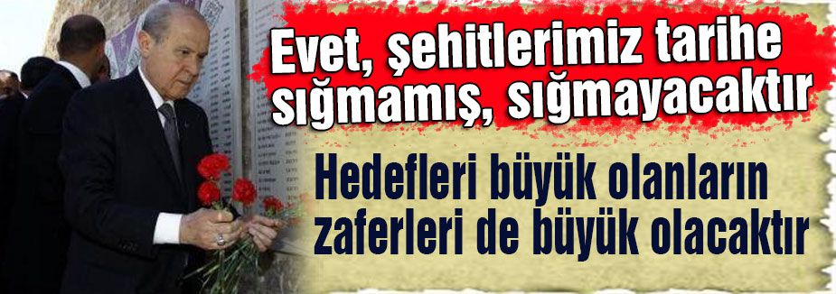 Ülkücülük vatan ve millet sevdasında erimektir