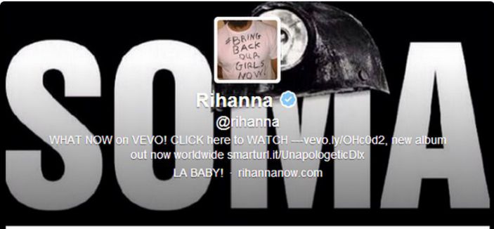 Ünlü Şarkıcı Rihanna, Soma'yı twitter'de kapak yaptı