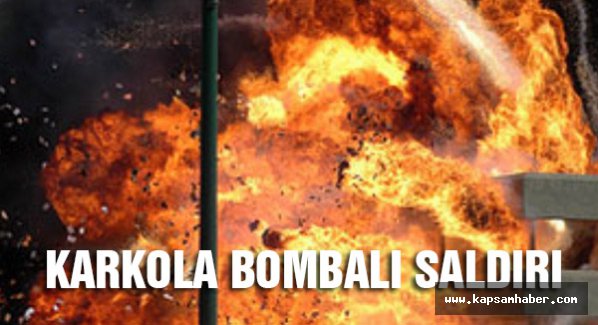 Van'da Karakola bombalı saldırı