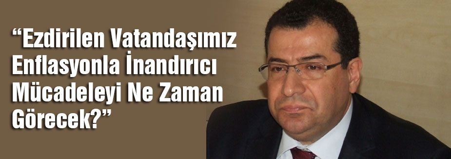 Vatandaş enflasyona yenik düşüyor