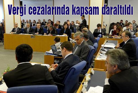 Vergi cezalarında kapsam daraltıldı