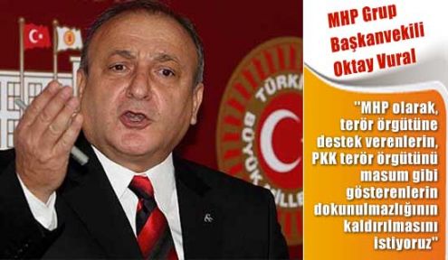 Vural, ''Vatandaş, evladını kına yakarak gönderiyor