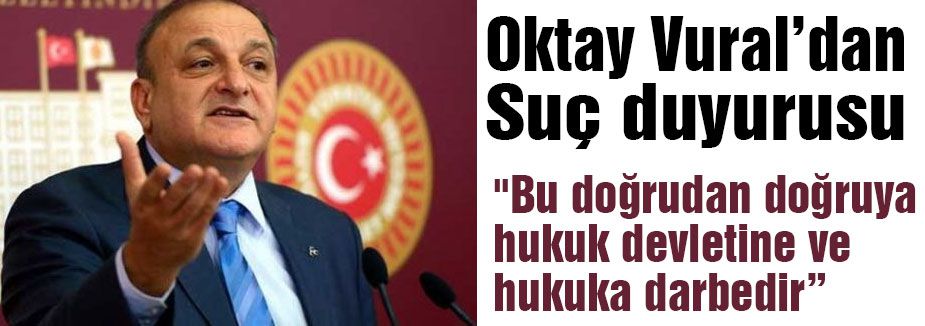 Vural'dan tweeter yasağına suç duyurusu