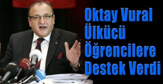 Vural'dan Ülkücü Öğrencilere Destek