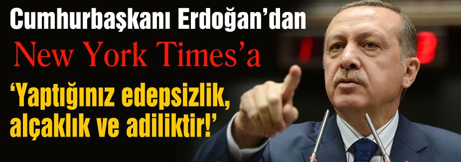 Yaptığınız edepsizlik, alçaklık ve adiliktir!