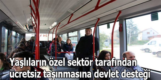 Yaşlılara Ücretsiz Ulaşım Desteği