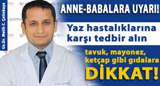 Yaz hastalıklarına karşı tedbir alın