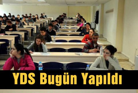 YDS Bugün Yapıldı