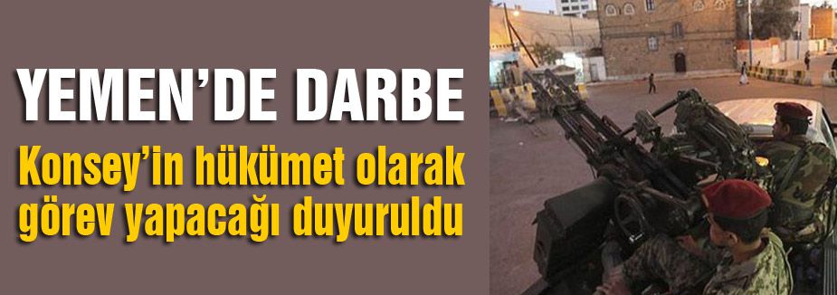 Yemen'de Darbe...