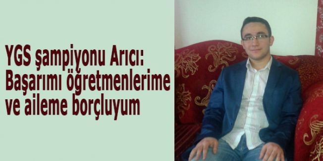 YGS şampiyonu açıklama