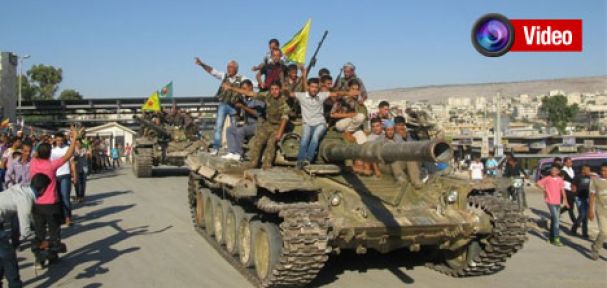 YPG Suriye ordusuna ait beş tank ele geçirdi