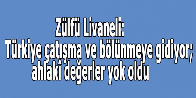 Zülfü Livaneli'den Çarpıcı Açıklamalar