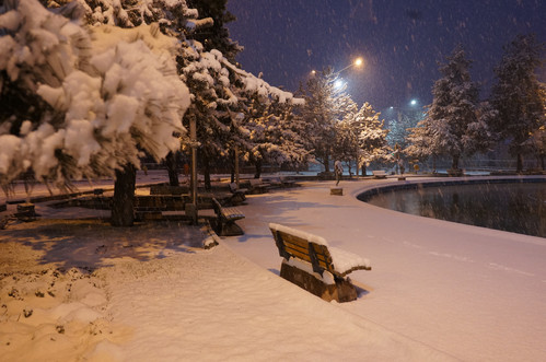 Erzurum'da ilk kar