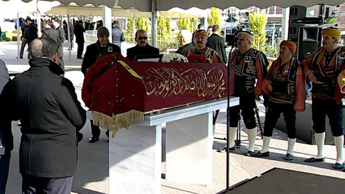 mustafa koc cenaze merasimi
