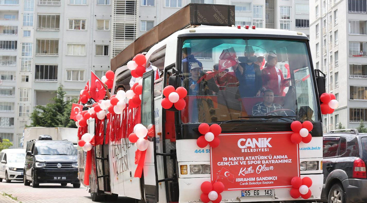 canik belediyesi 19 mayıs kutlamaları