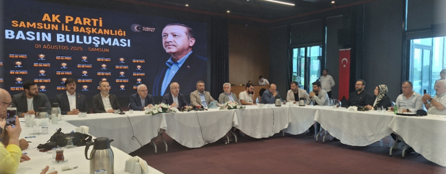 AkParti Samsun Basın Açıklaması