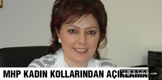 MHP Kadın Kollarından Basın Açıklaması