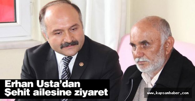 Erhan Usta'dan Merzifonlu Şehit Murat Demirci'nin Ailesini Ziyaret