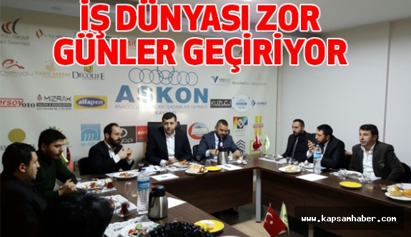 Kayseri MHP İl Başkanı Ersoy, ASKON'la bir Araya Geldi