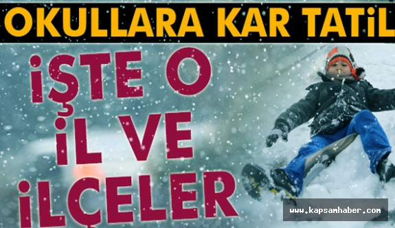 Yarin Okillar Tatil Mi Hangi Illerde Kar Tatili Var